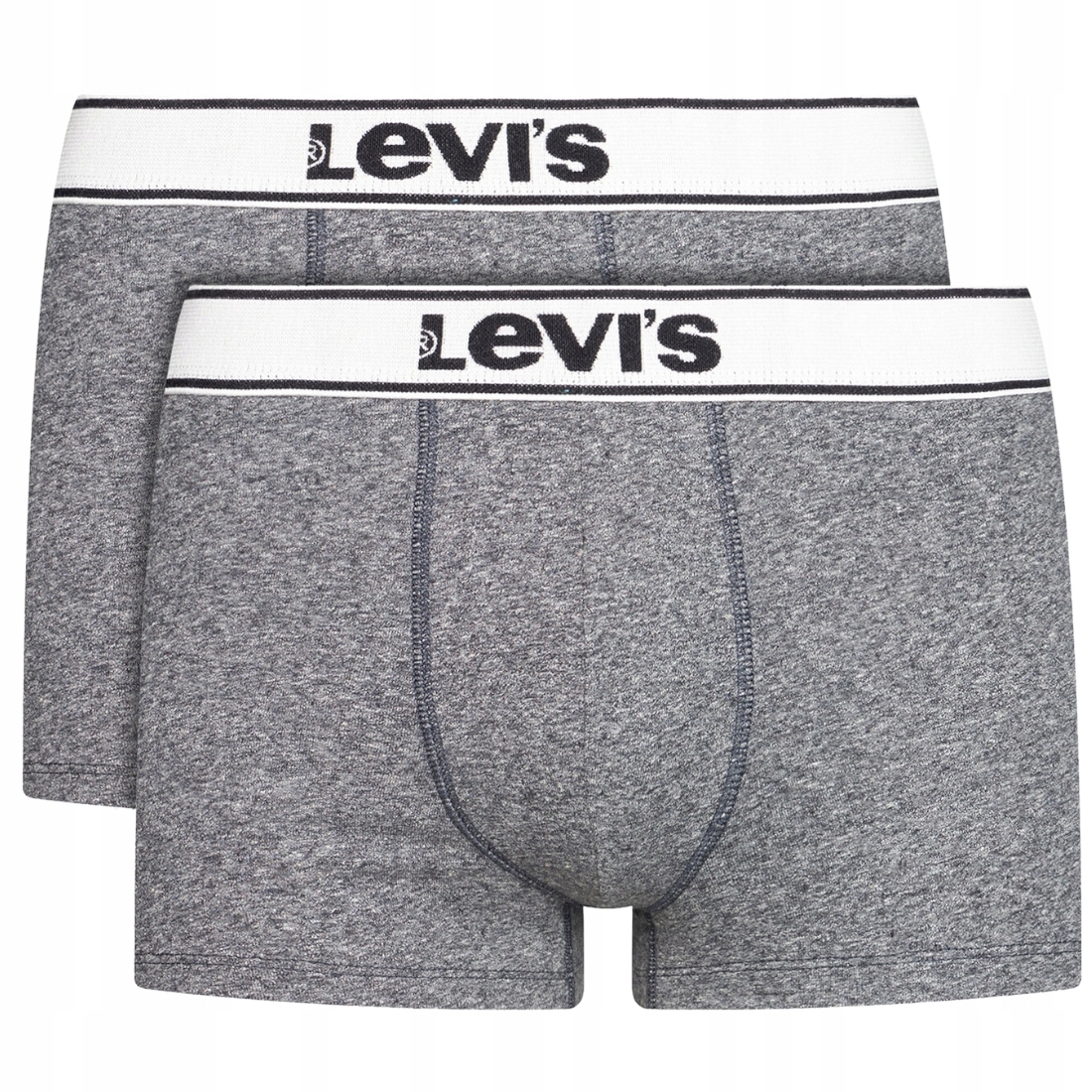 

Bokserki Męskie Levi's Trunk 2 Pairs Briefs szare