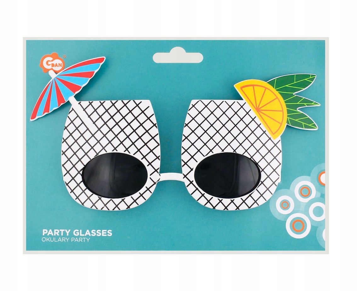 Okulary Drinki z Palemką Karnawał Fotobudka Party Kod producenta NP-OANS