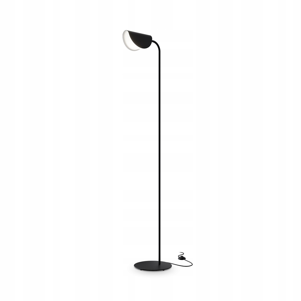 Stojacia podlahová lampa čierna minimalistická modernistická 140 cm Maytoni