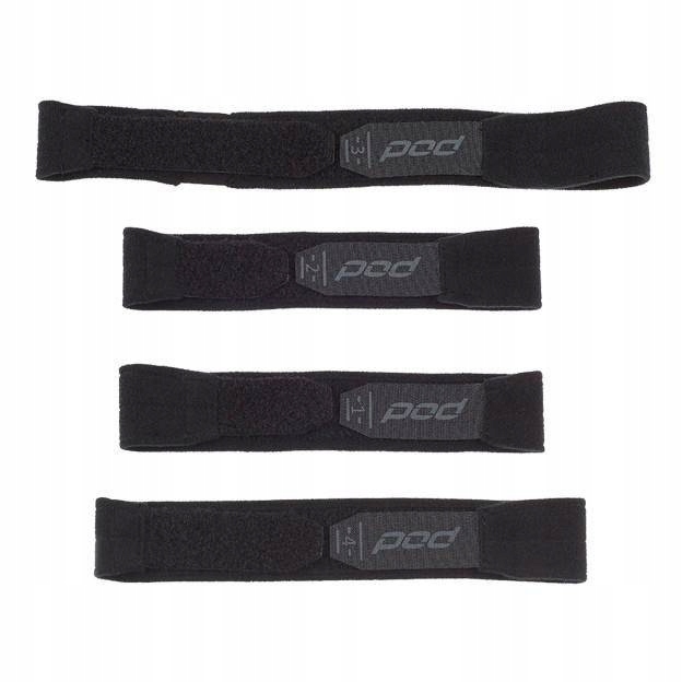 Sada pásikov na ortézu Pod Black/grey Darčeky