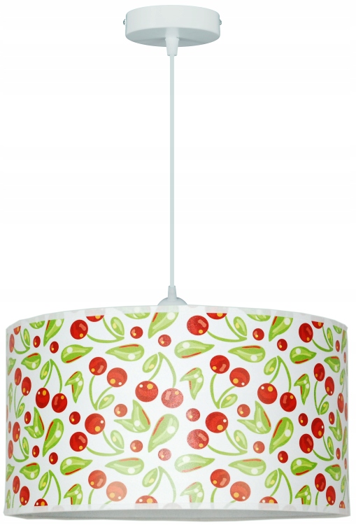 Moderní lampa, stínítko s potiskem kuchyně, káva, led