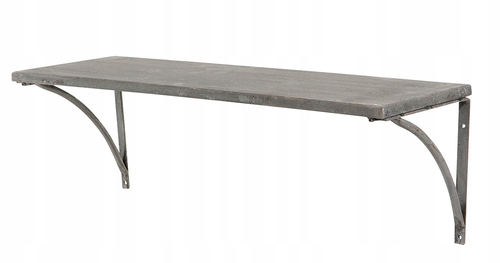Závěsná Police Styl Loft kovová 60x20 cm
