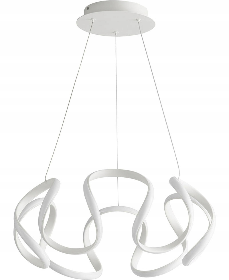 LAMPA WISZĄCA RING PLAFON okrąg żyrandol LED PILOT 3 BARWY