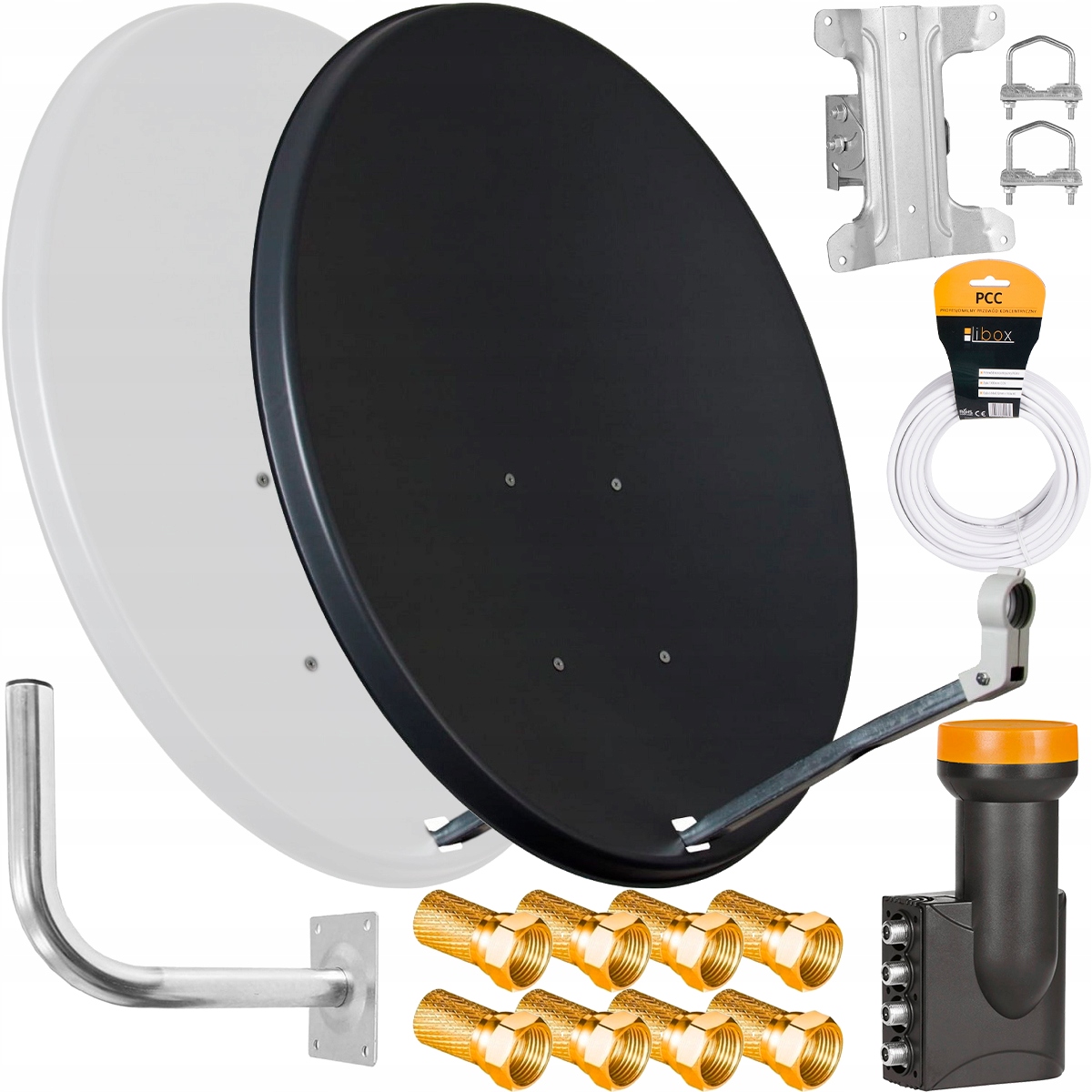 

Antena Czasza Satelitarna 80 Zestaw Quad Hd 4K