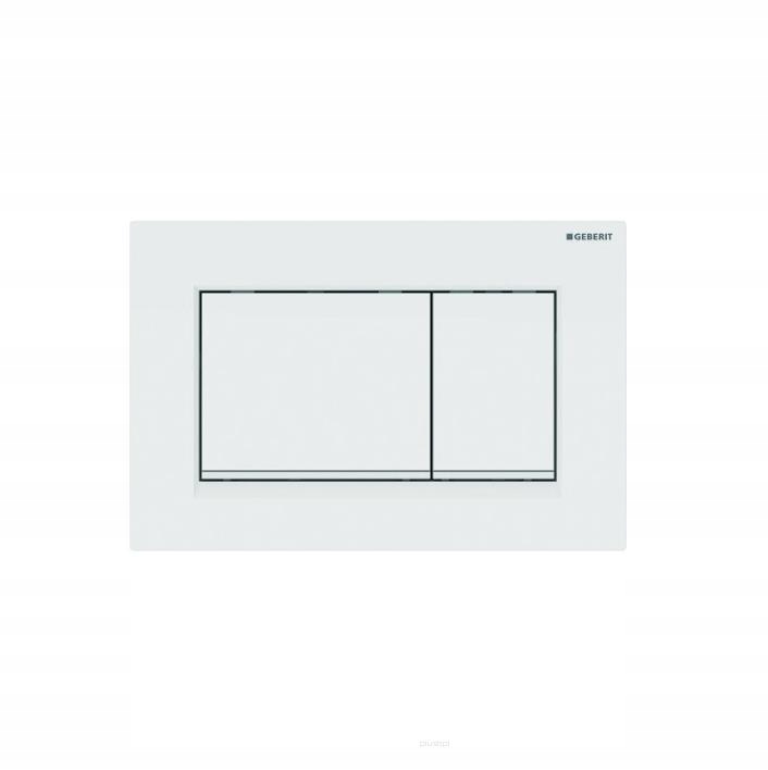 Przycisk spłukujący do WC toalety Geberit Sigma biały