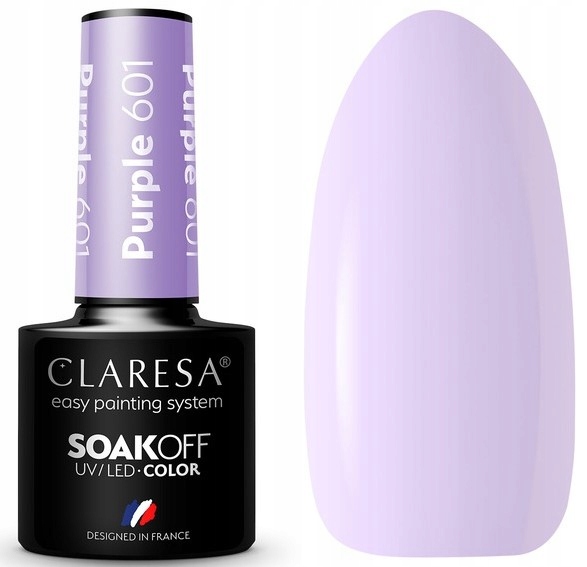 

Claresa Lakier Hybrydowy Purple 601