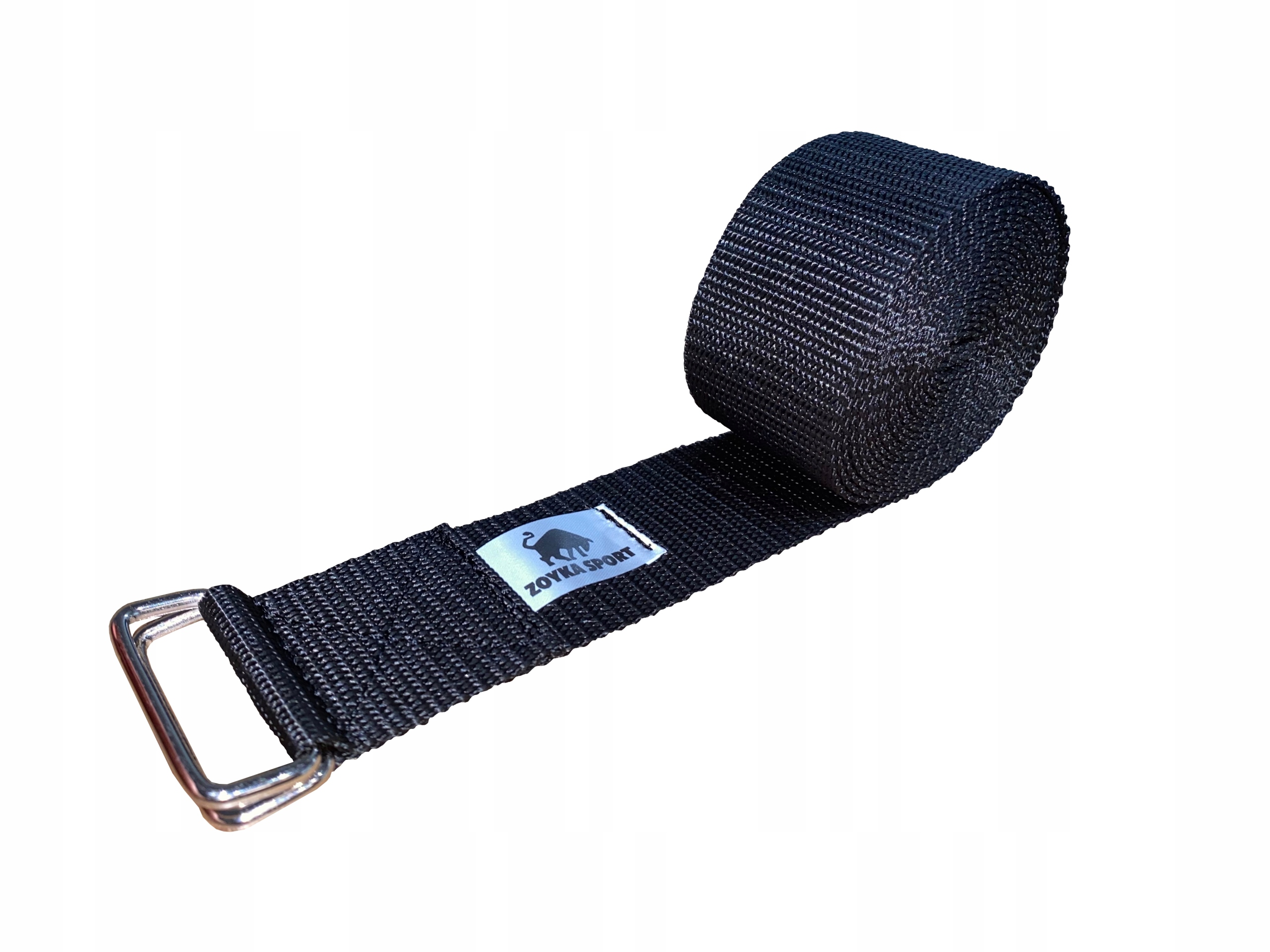 Instruktorski PASEK DO JOGI i FITNESS 4cmx3m JOGA Kolor czarny czerwony granatowy niebieski szary żółty