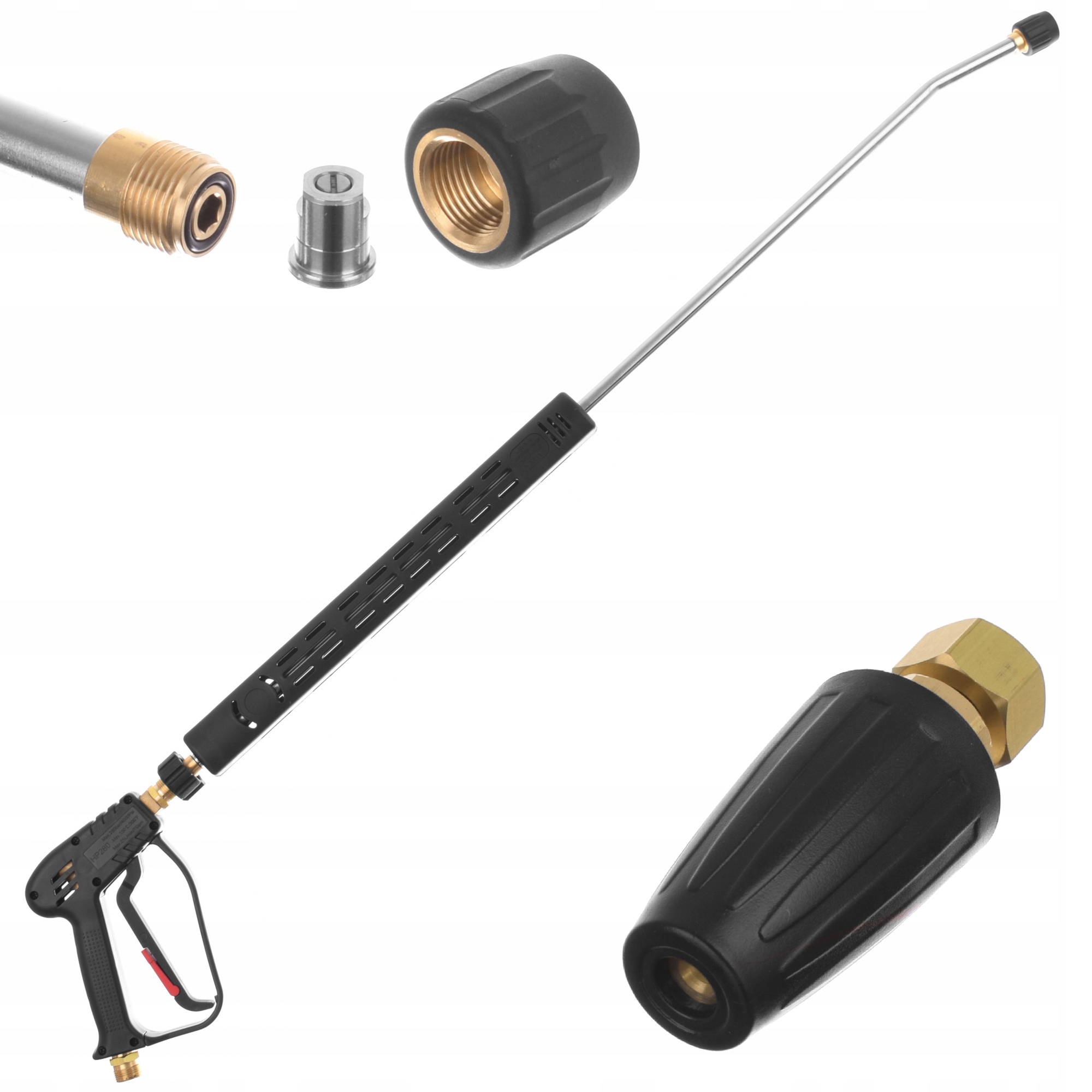 Pistole lanka rotační tryska plochá turbotryska pro myčku Karcher Hd Hds