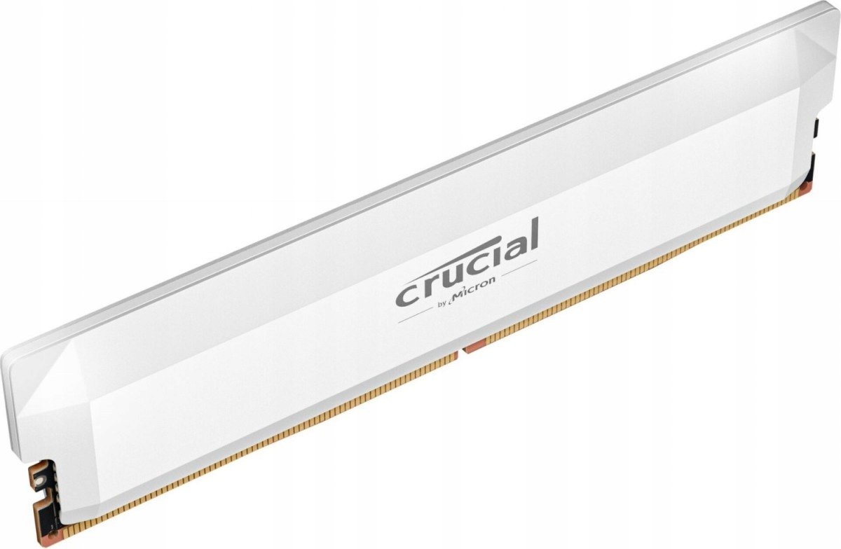 CRUCIAL PRO 16GB UDIMM DDR5 6000 White Overclocking — 3
