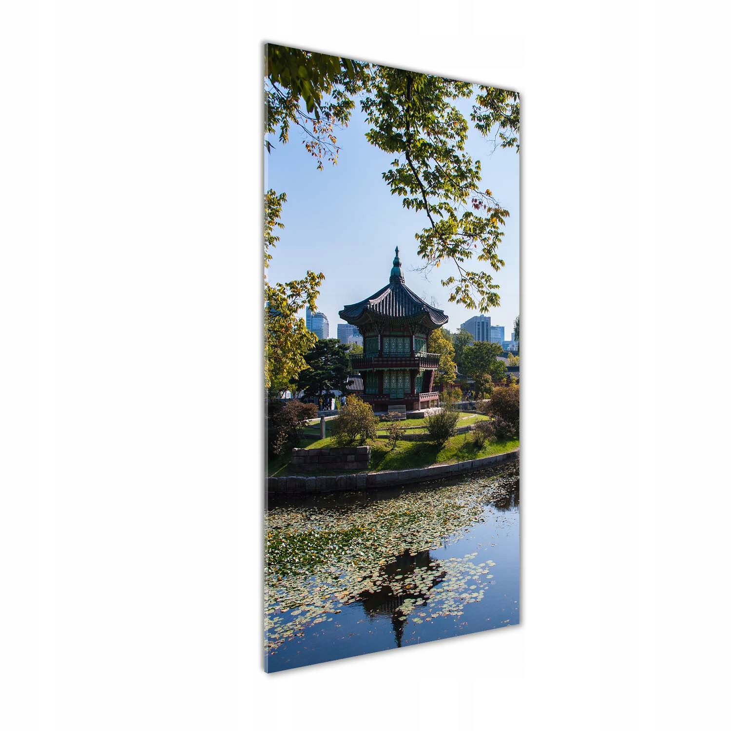 

Foto obraz szklany pionowy Korea Południowa 50x125