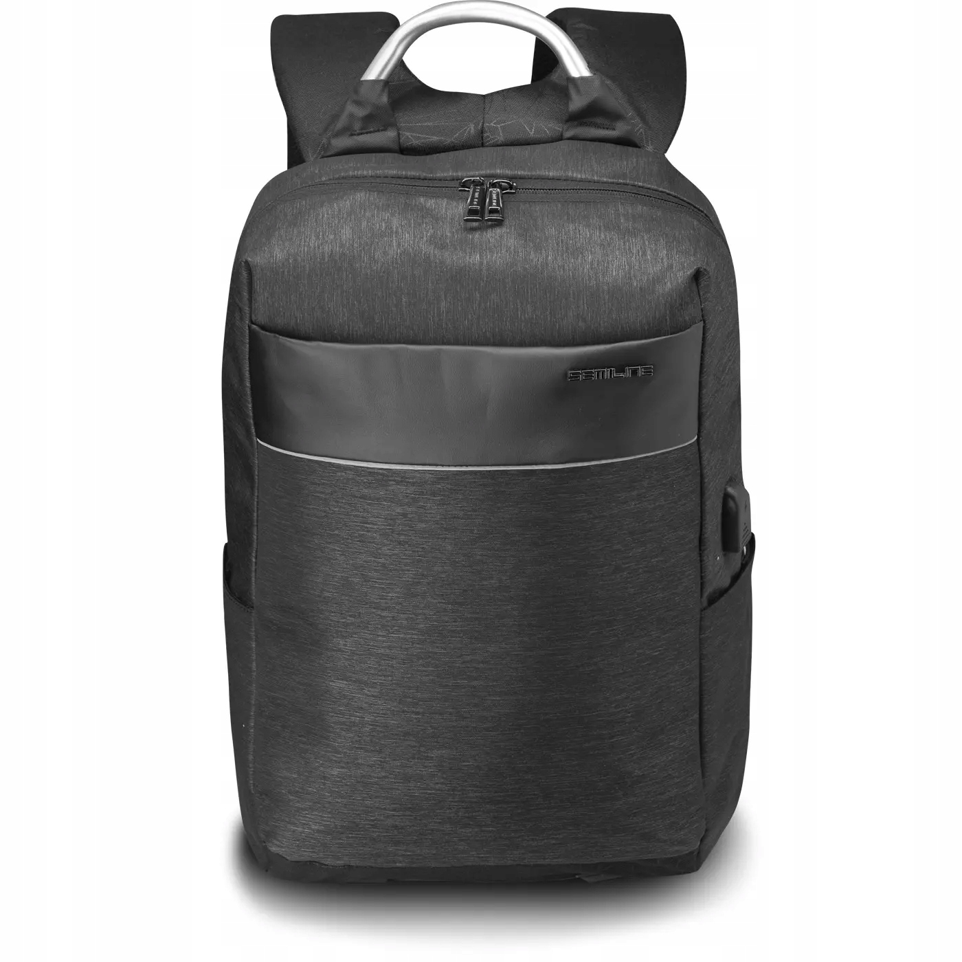 Batoh s vreckom na notebook a tablet s Usb konektorom Semi Line P8252-0