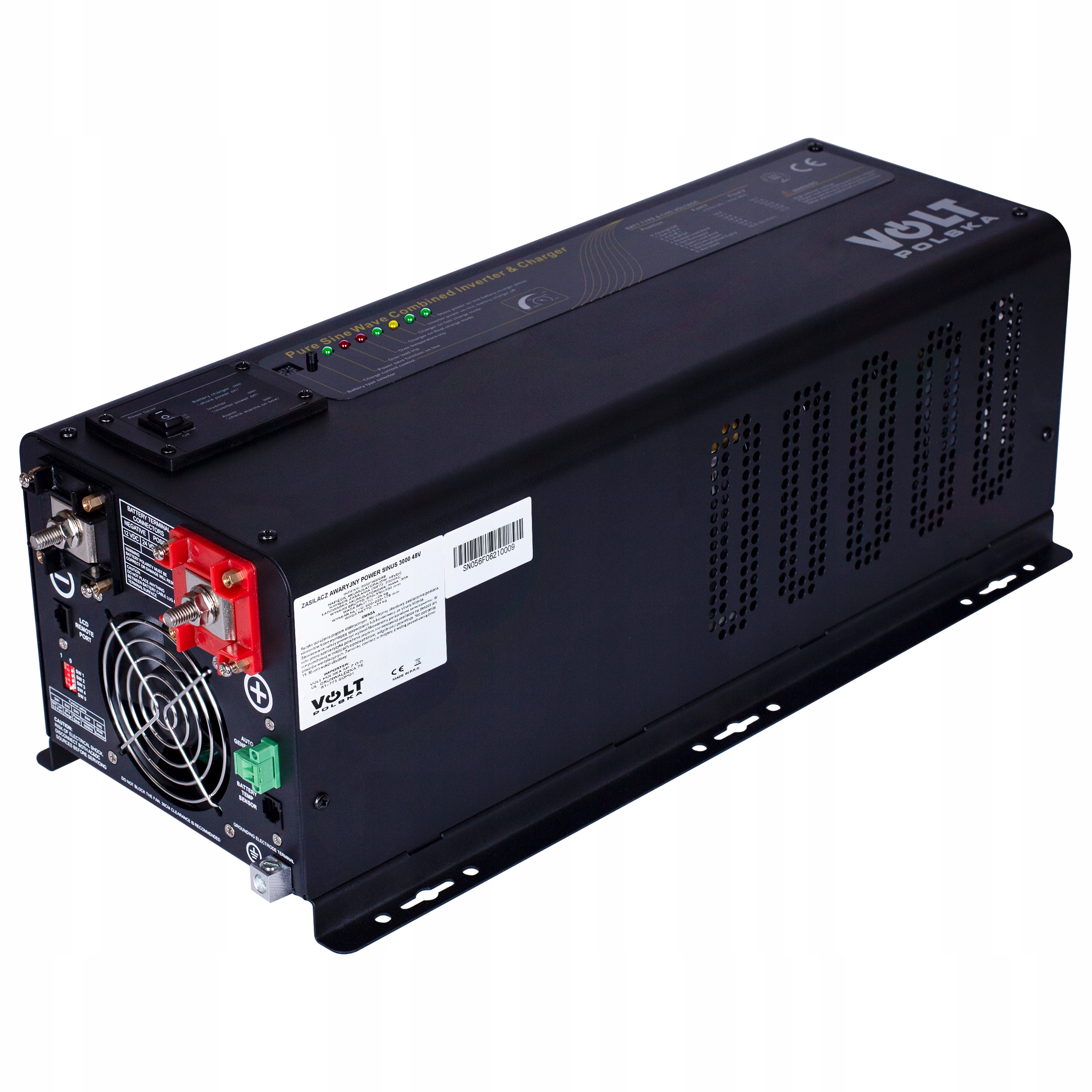 Zasilacz awaryjny Wysoki Rozruch Power Sinus 3000 48/230V (3000/9000W)