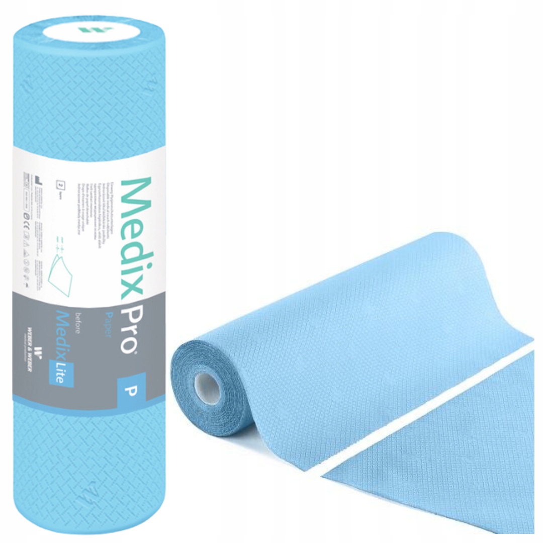 

Niebieski podkład papierowy 50x50 MedixPRO 100 szt