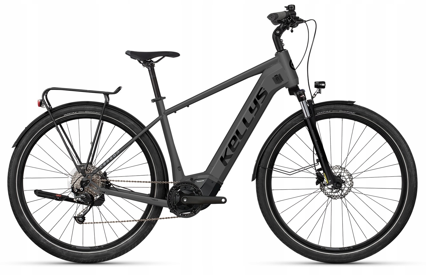 Rower Elektryczny Kellys E-Carson 30 P 28" 95Nm 725Wh Męski Anthracite XL