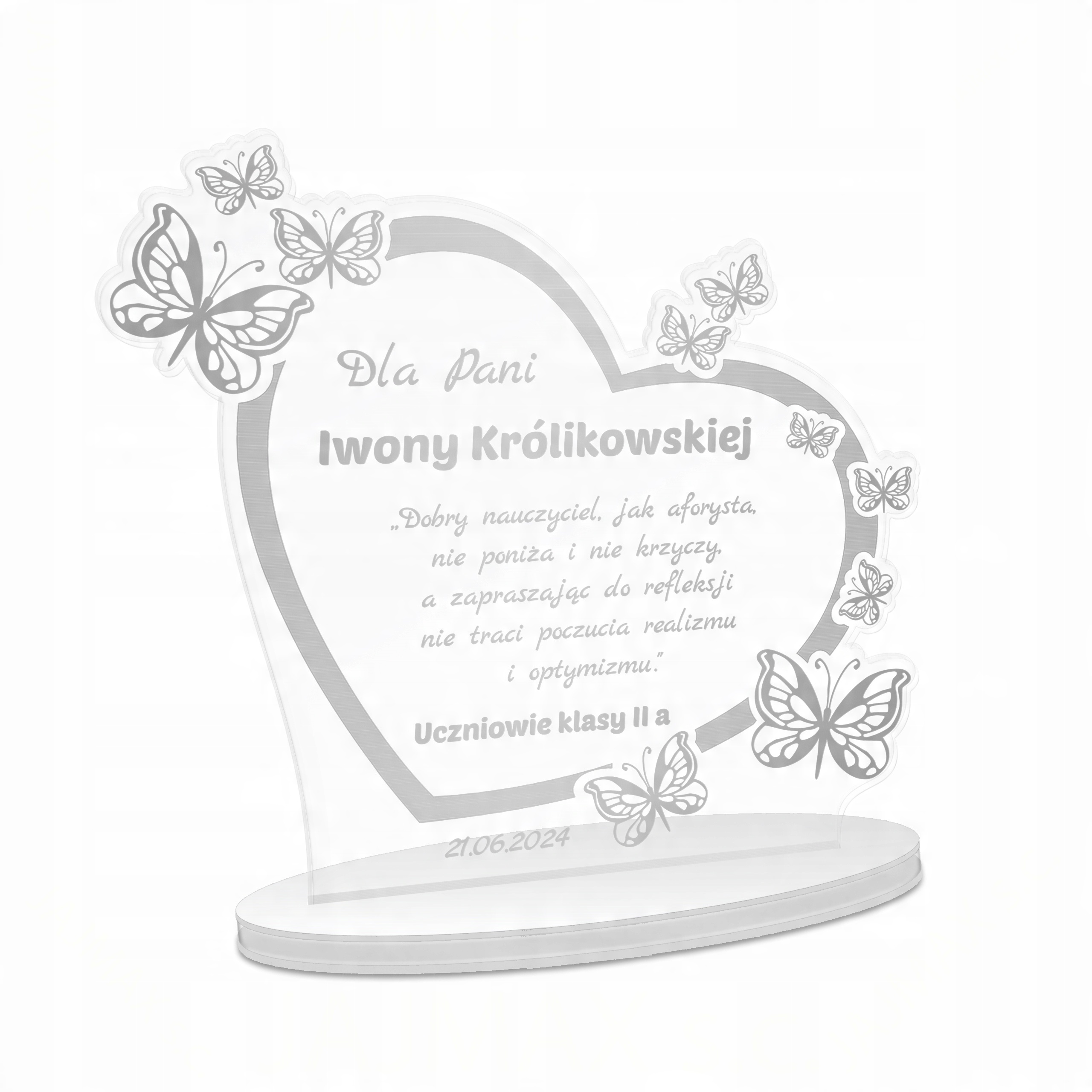 

statuetka dla Nauczyciela Grawer upominek