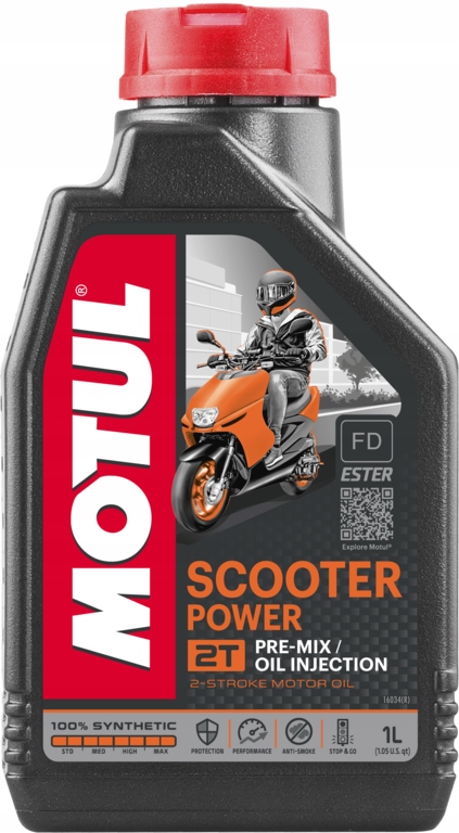 Motul Scooter Power 2T Olej Silnikowy Syntetyczny
