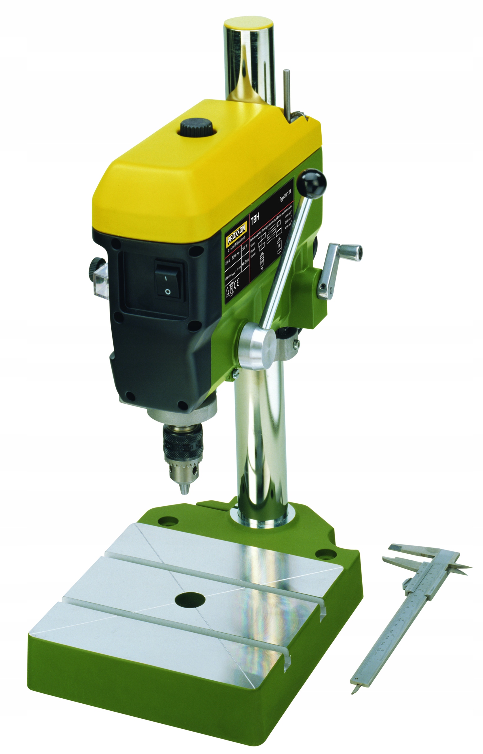 PROXXON WIERTARKA STOŁOWA TBHV WSKAŹNIK GŁĘBOKOŚCI Z BLOKADĄ PR28124