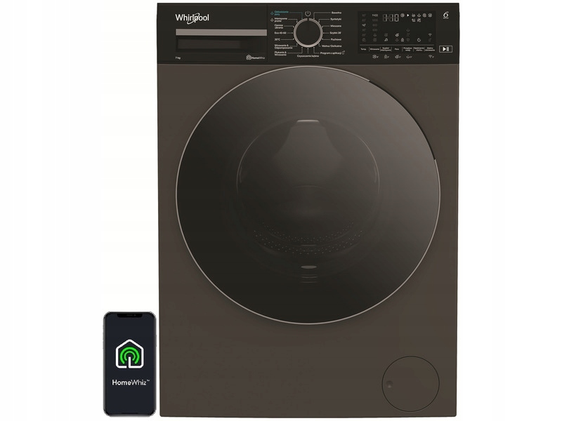 Pralka Whirlpool Wam 764GKBC Pl 7kg 1400 obr 60 cm Ciemnoszara