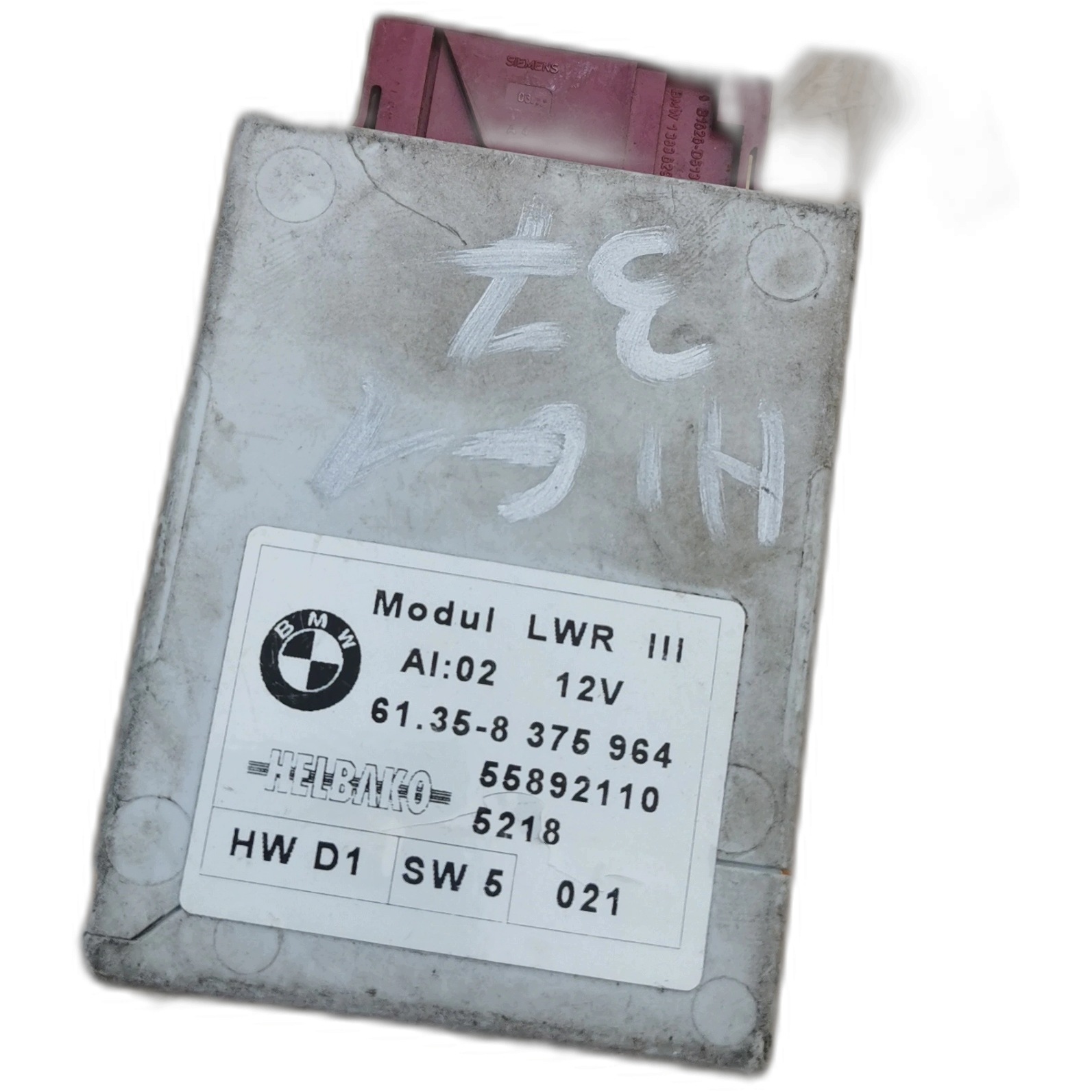 BMW E46 module sensor PRZECHYLU 375964 55892110