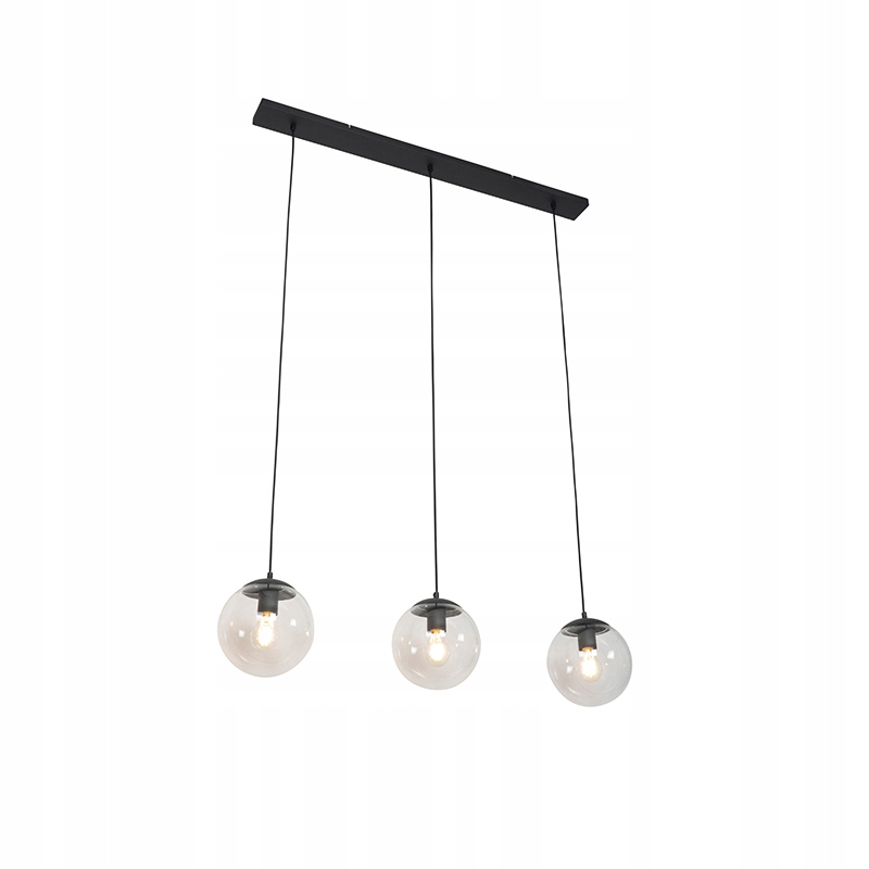 Závesná lampa Qazqa pallon 3 svetelné body E27