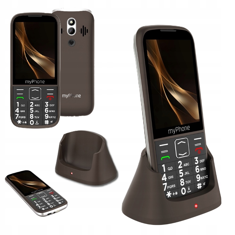 Telefon Komórkowy Dla Seniora Myphone Halo 4 Plus Lte Praline Collection