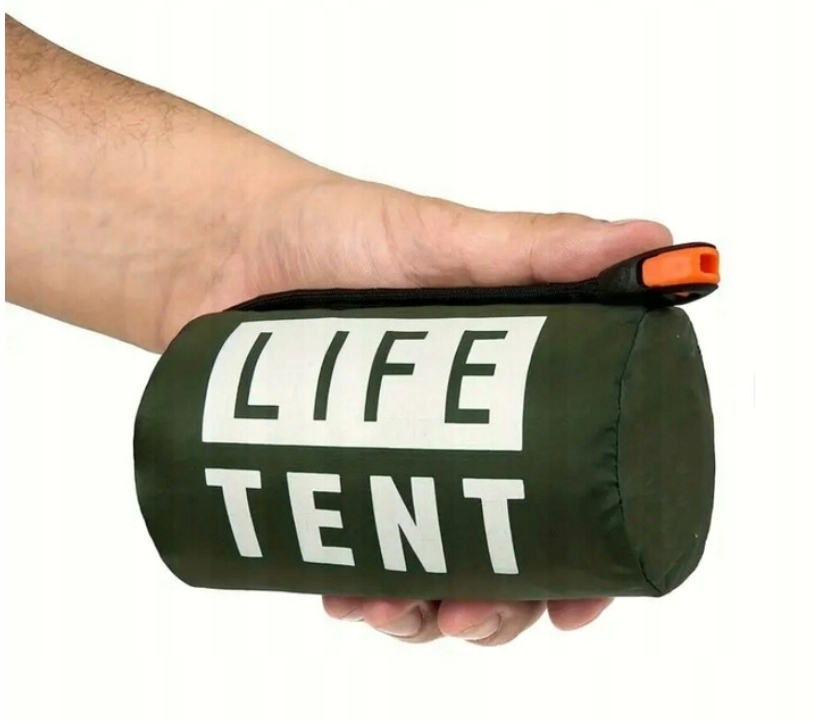 Аварійний Рятувальний Намет Shelter Survival Bag + Whistle Life Tent