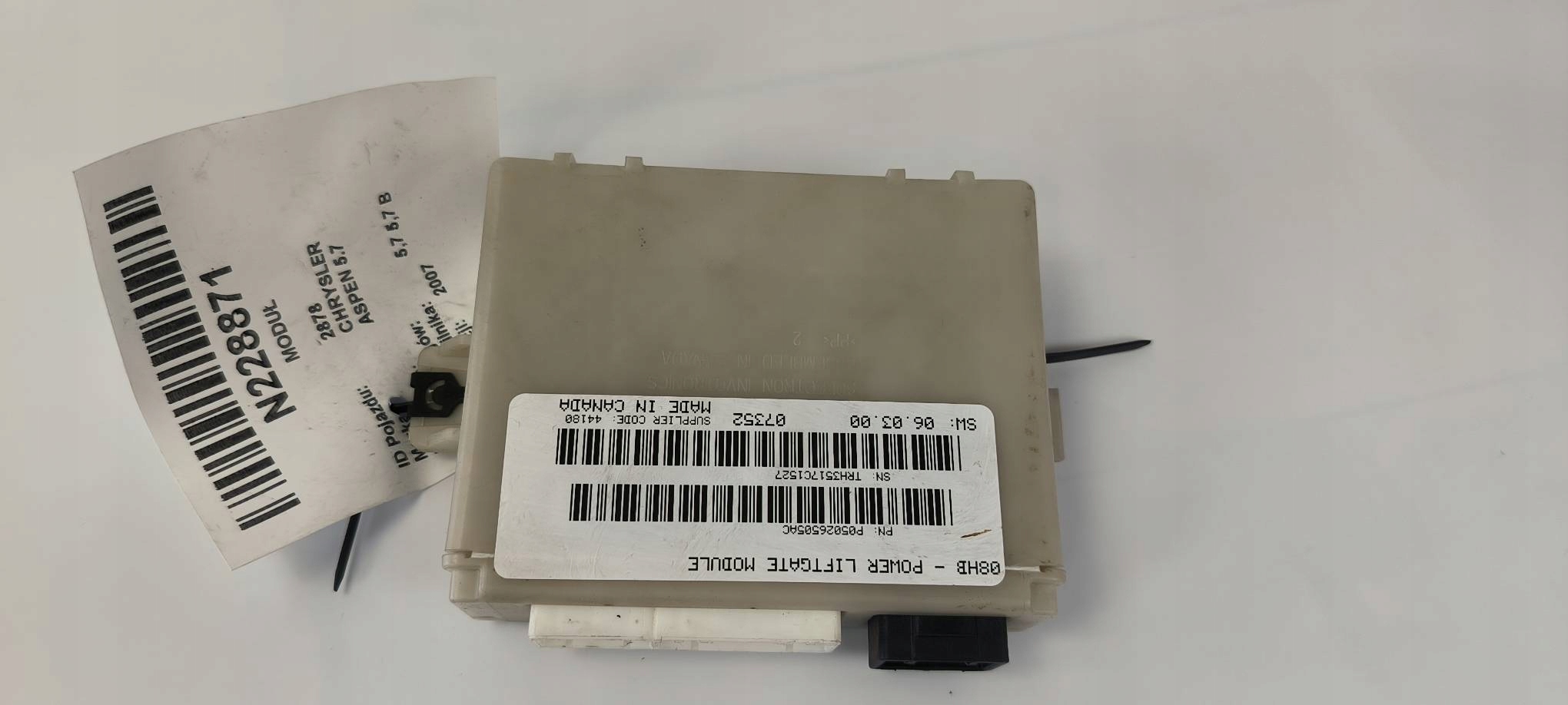 module P05026505AC CHRYSLER ASPEN 5.7