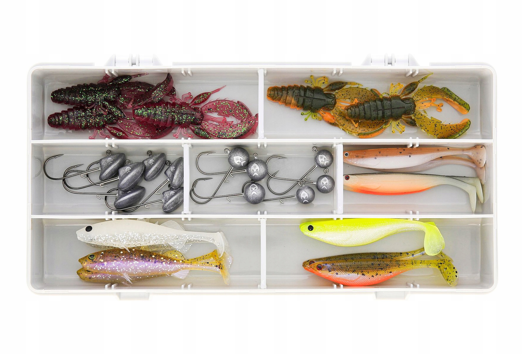 Zestaw Przynęt W Pudełku Westin Perch Box Jigging 32szt