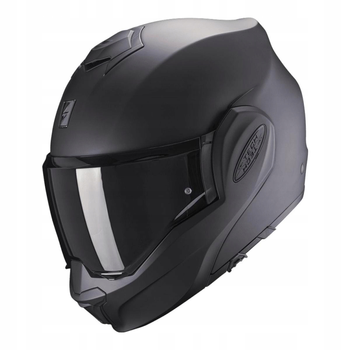 Čeľusťová prilba Scorpion Exo-Tech Evo Solid Matt čierna Veľkosť M