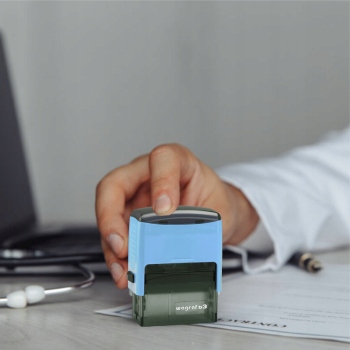 PIECZĄTKA FIRMOWA WAGRAF B3s biurowa do 6 wersów linii z GUMKA + PROJEKT Marka Wagraf