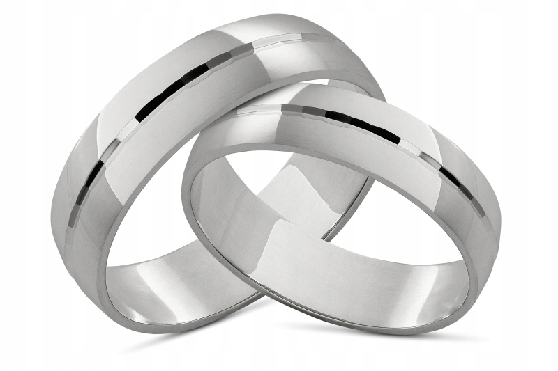 Stříbrný rhodiovaný prsten OBR035 r19 Gravírování Bonus