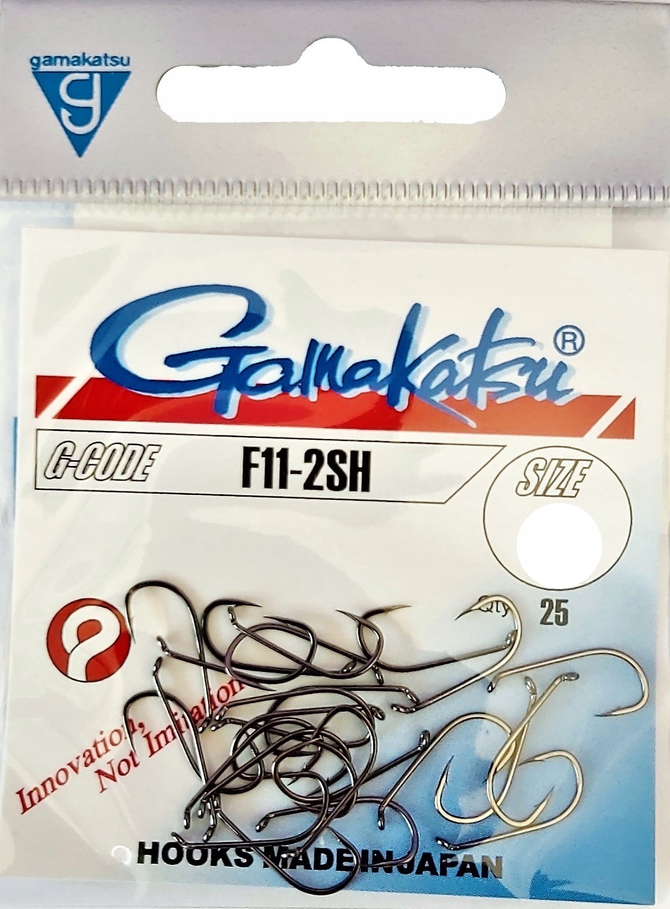 

Haki Gamakatsu F11-2SH #12 mokra mucha, trok op.25