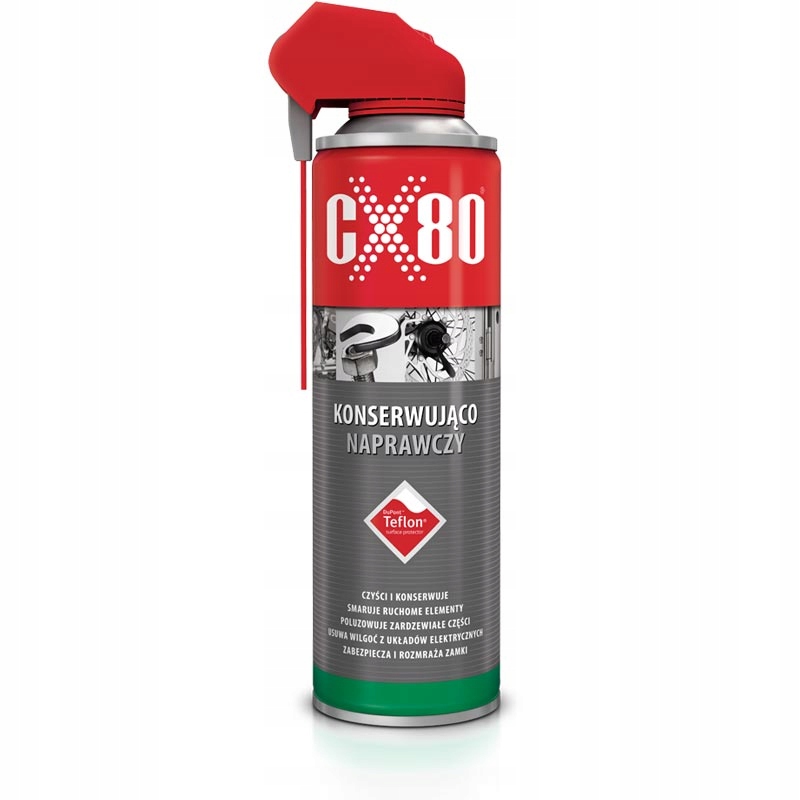 

CX80 Płyn konserwująco-naprawczy +teflon 500ml