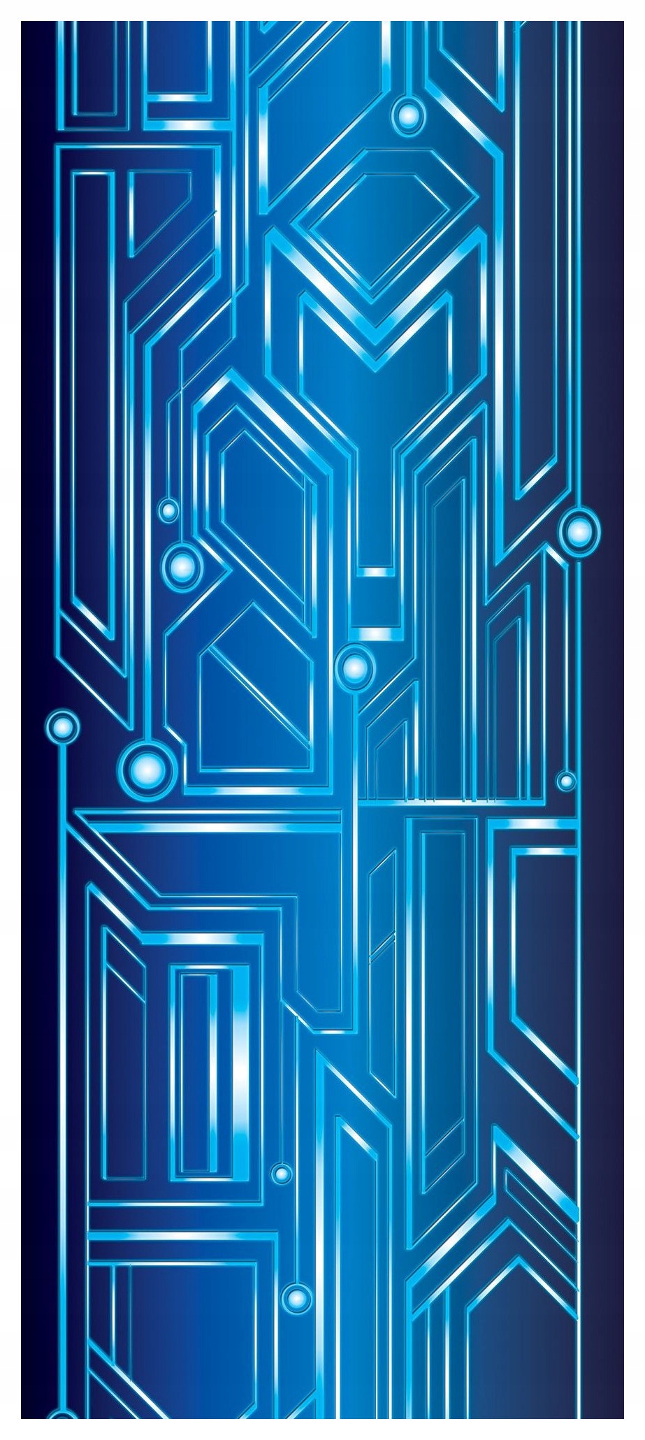 Samolepka Tapeta Abstrakt budoucnosti Technologie Kyberprostor 91x211