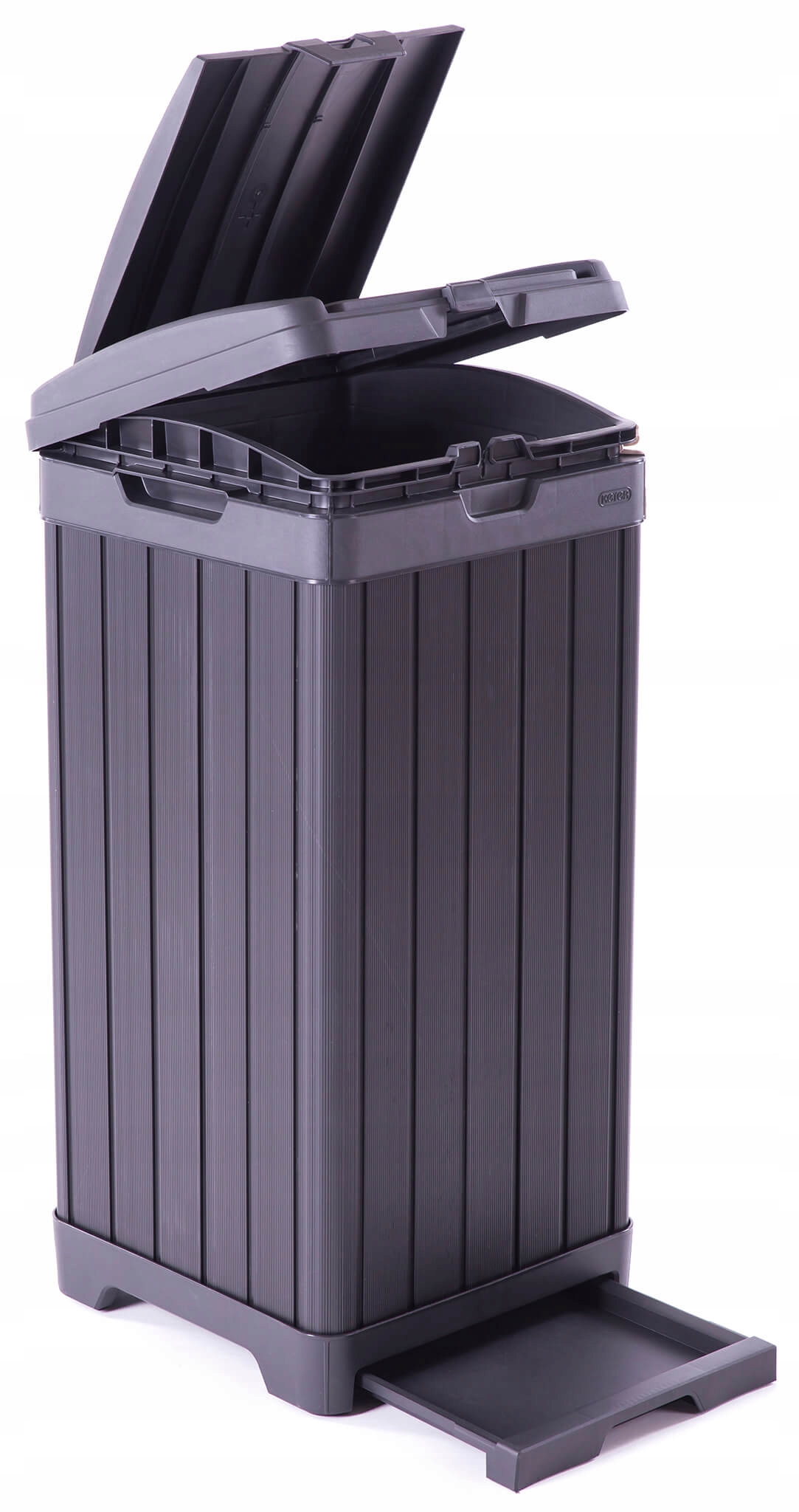 

Kosz ogrodowy Baltimore 125 l Kosz na śmieci Black