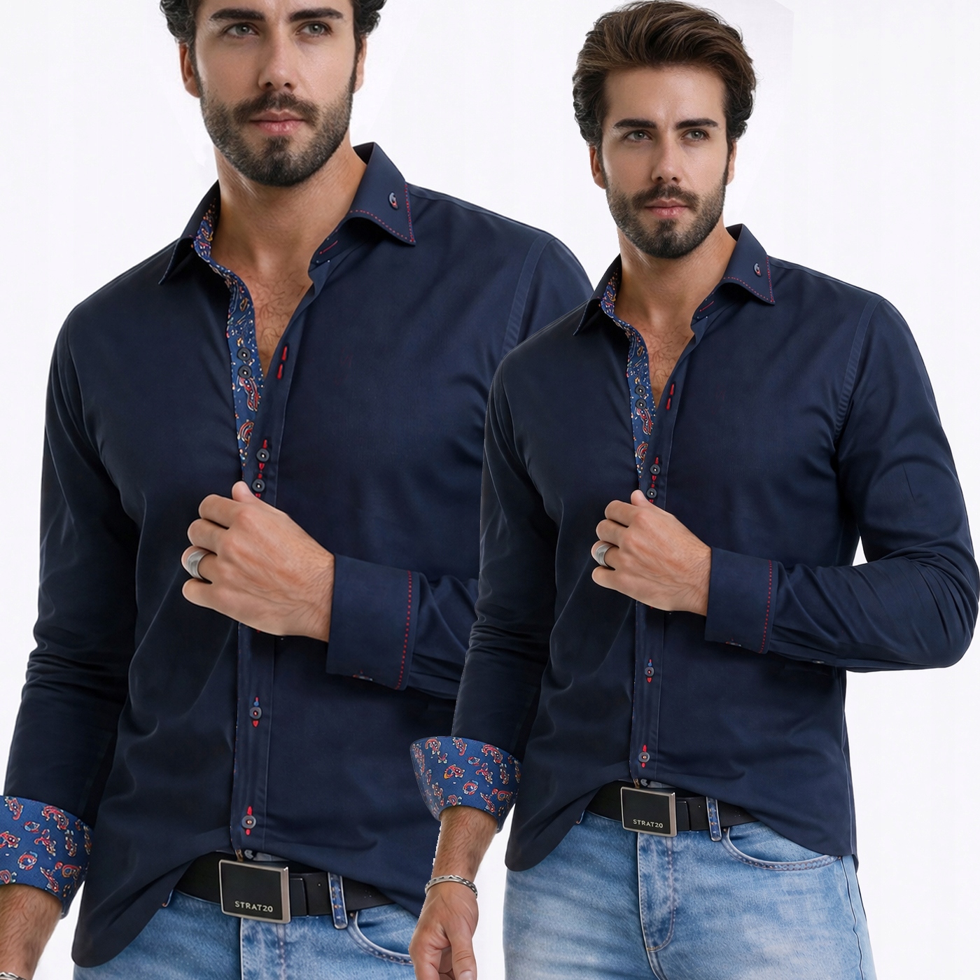 Pánská košile Mondo Limited Paisley Elegantní Business