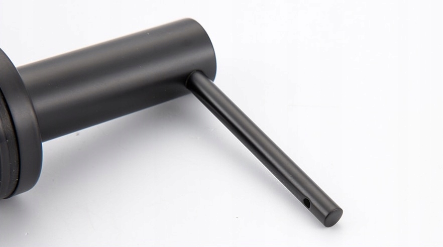 Dozownik płynu mydła 350 ml czarny stal nierdzewna kuchenny zlewozmywakowy Marka Msanit