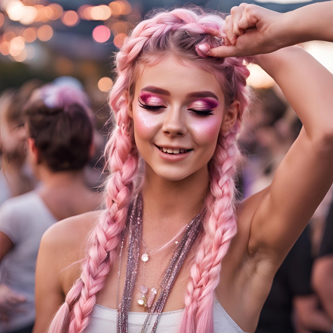 WŁOSY SYNTETYCZNE DO WARKOCZYKÓW KOLOROWE WARKOCZYKI DOCZEPIANE WLOSY OMBRE Typ włosów syntetyczne