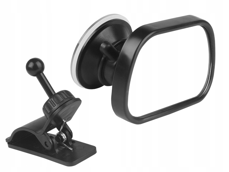 CARMOTION Lusterko Do Obserwacji Dziecka Do Samochodu Na Klips Przyssawkę