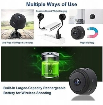 Mała kamera magnetyczna z noktowizorem Model 1