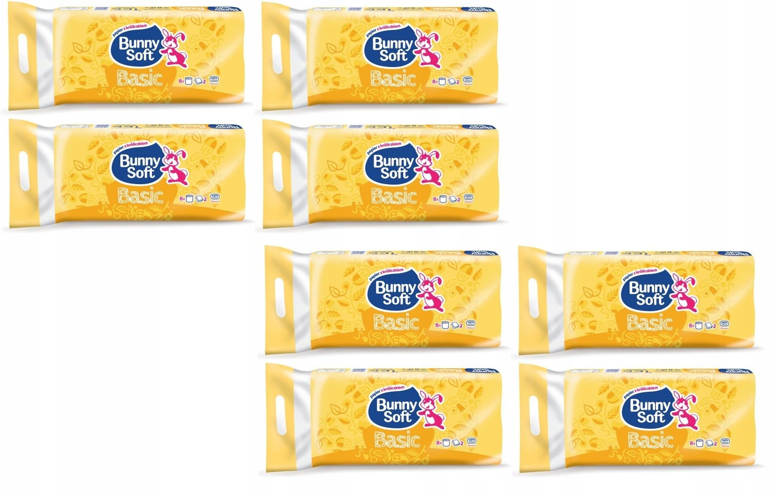 

Papier toaletowy do domu łazienki 2warstw 64rolki