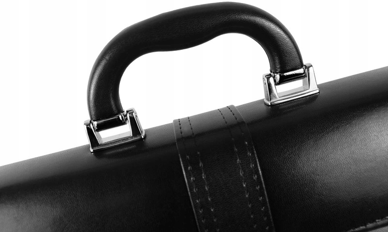 Teczka Torba Aktówka Neseser na Laptop Dokumenty Kolor okuć srebrny