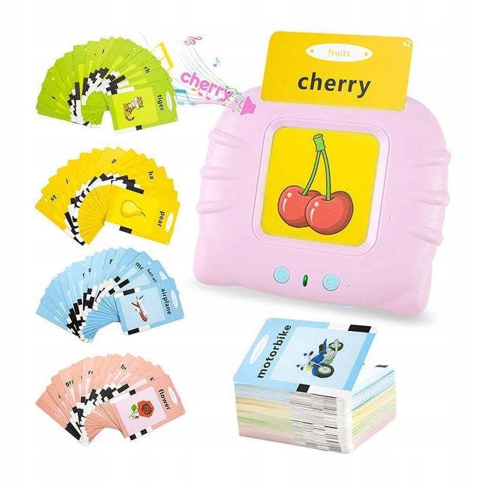 CZYTNIK KART DO NAUKI ANGIELSKIEGO 224 SŁÓWKA EDU Głębokość produktu 2 cm