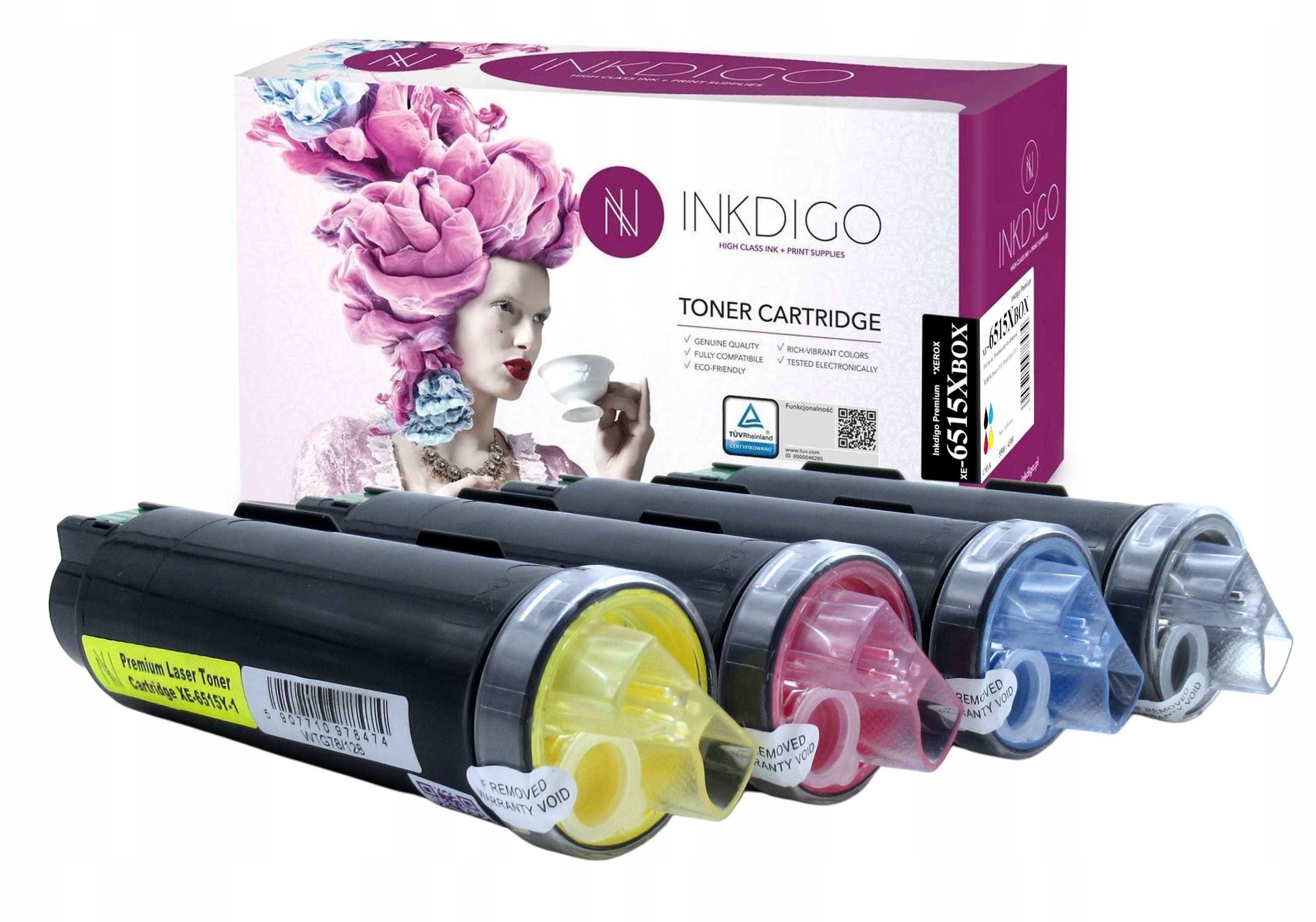 

4x Toner do Xerox Workcentre 6515 Dn Dni Dnm Dns N