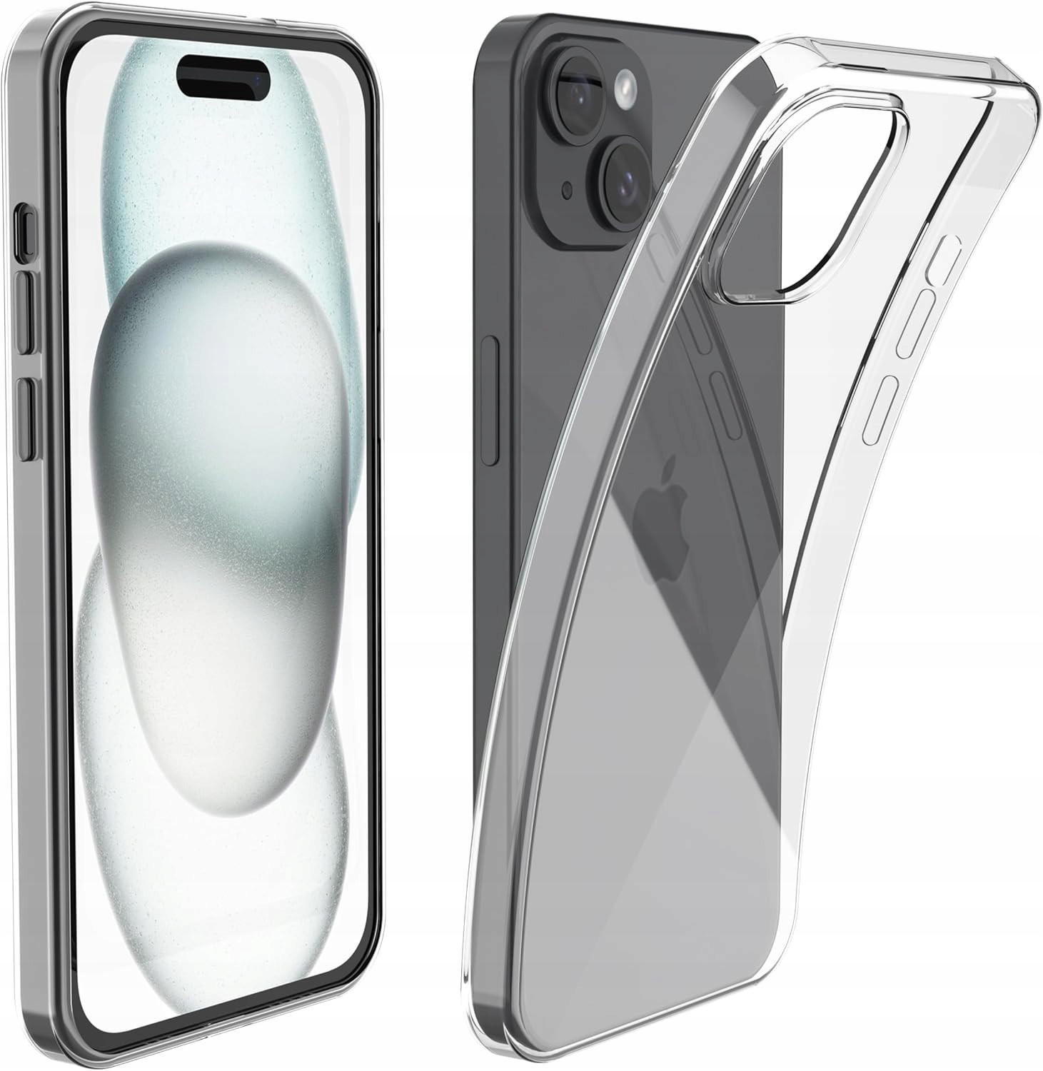 Etui iPhone 15 Plus Przezroczyste Tpu Ochronne Obudowa