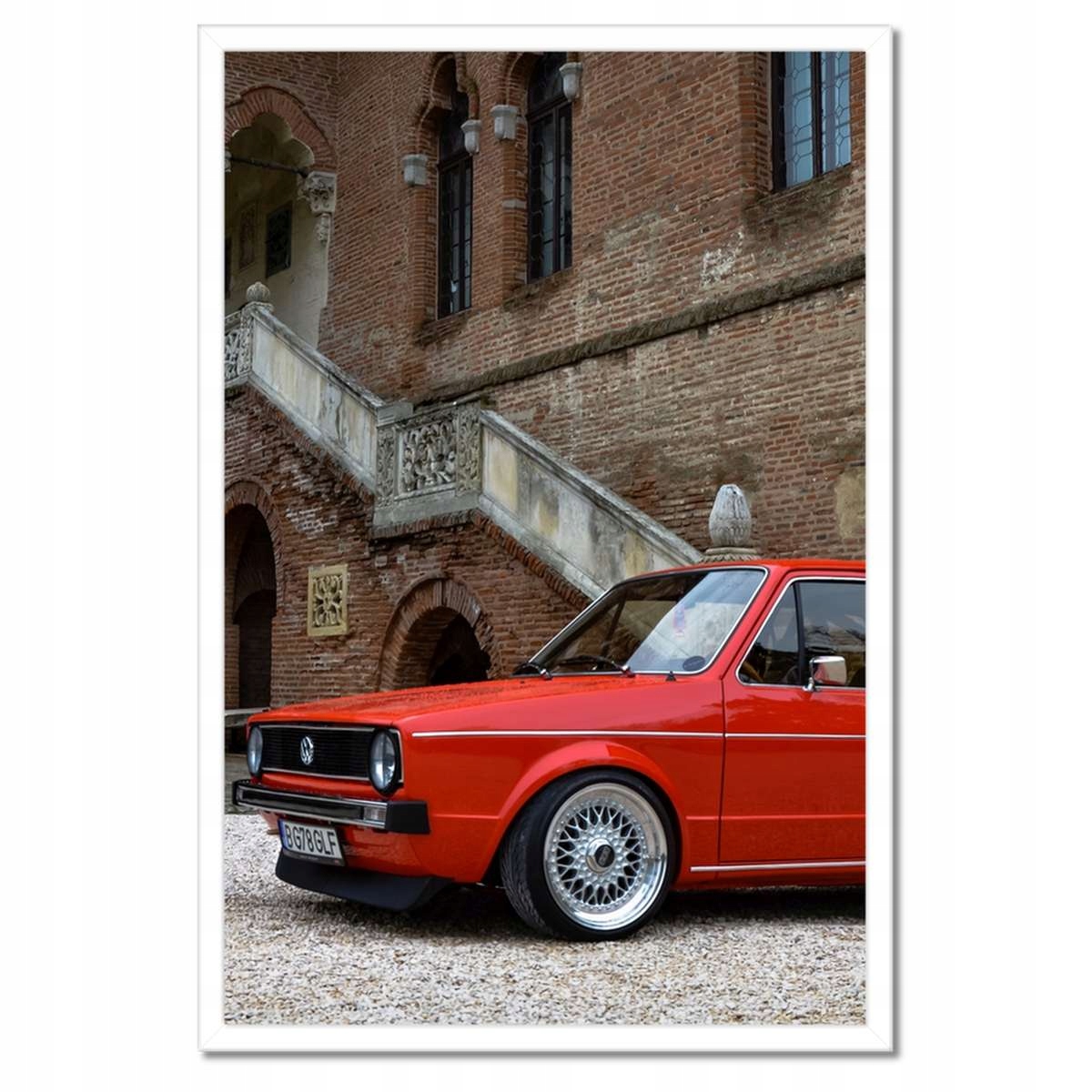 Plakáty v rámu 40x60 Volkswagen Golf 1 Jednička