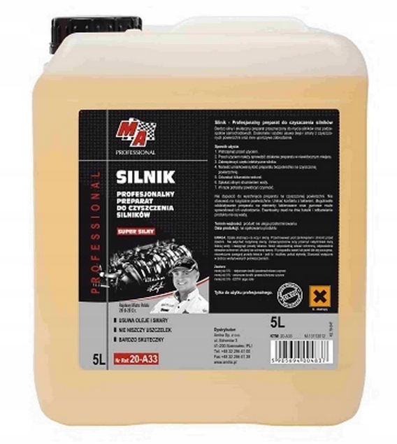 

Moje Auto Płyn Do Mycia Silnika 5L Engine Cleaner