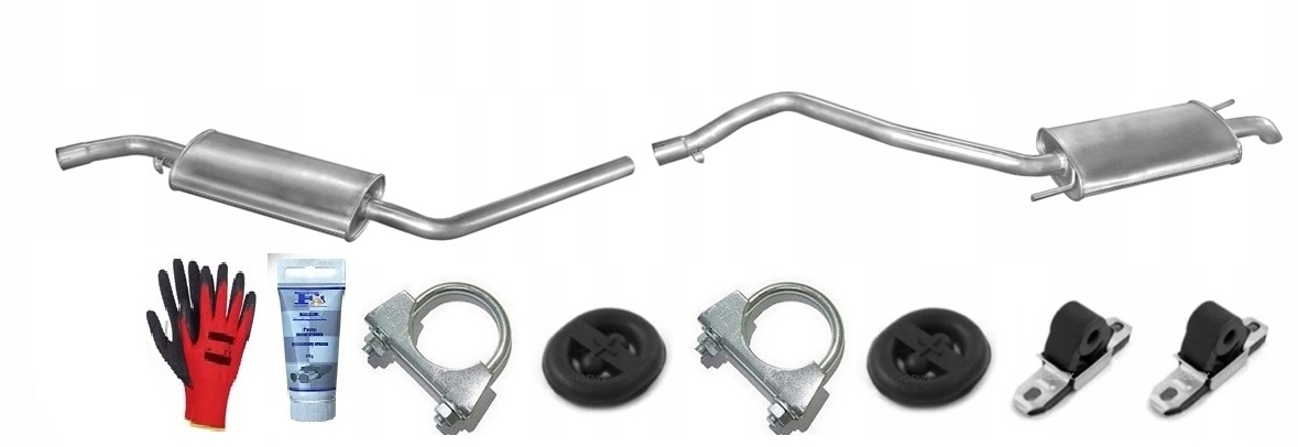 sada Vw Transporter T4 2.0 2.5 1.9D 2.4D (1990-1995) Lwb Muffler bonus