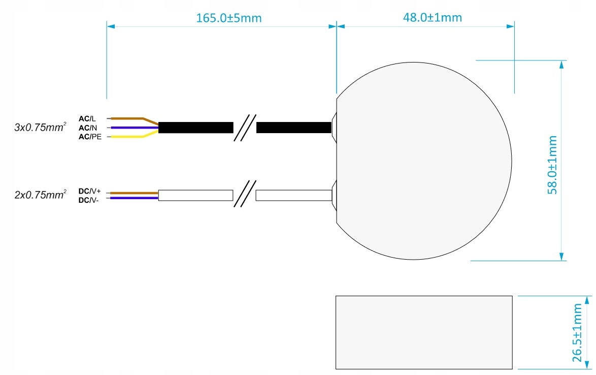 SOLIDNY zasilacz 24V 30W 1,25A do puszki dopuszkiwy TAŚM LED transformator EAN (GTIN) 729104943371