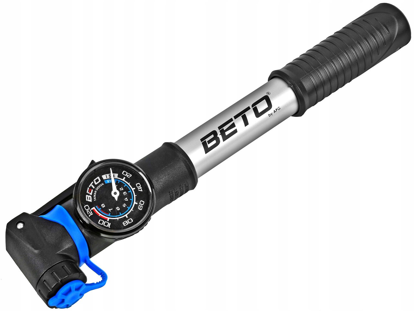 POMPKA ROWEROWA BETO CRH-033AG Z MANOMETREM AV/FV Długość 1 cm